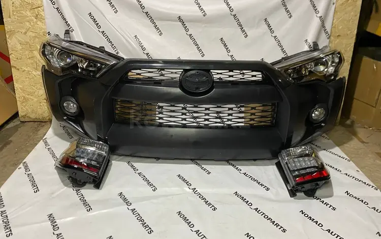 Бампер, фара, решетка, фонарь оправа туманки, противотуманка на 4Runner 201 за 50 000 тг. в Алматы