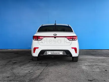 Kia Rio 2020 года за 6 600 000 тг. в Шымкент – фото 4