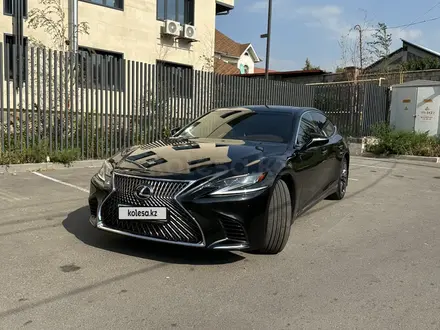 Lexus LS 500 2018 года за 35 500 000 тг. в Алматы – фото 2