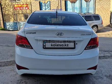 Hyundai Solaris 2015 года за 5 500 000 тг. в Шымкент – фото 5