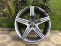 Оригинальные диски R20 AMG на Mercedes GL, ML, GLE, GLS, EQS и др. Мерседес за 560 000 тг. в Алматы – фото 4
