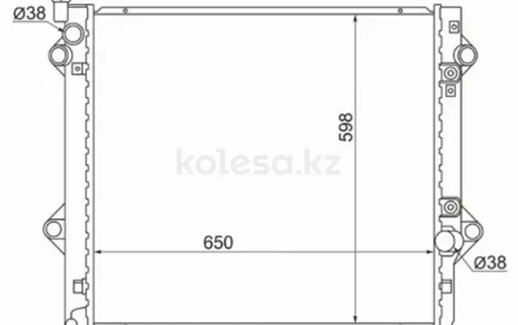 Радиатор за 43 550 тг. в Алматы