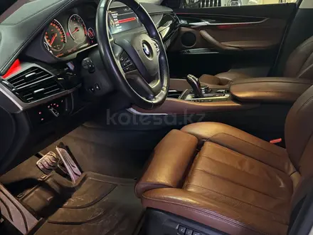 BMW X6 2015 года за 24 200 000 тг. в Астана – фото 15