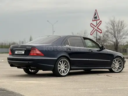 Mercedes-Benz S 55 2003 года за 6 200 000 тг. в Алматы – фото 11