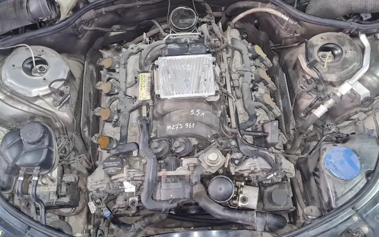 Двигатель M273 (5.5) на Mercedes Benz S550 W221 за 1 200 000 тг. в Уральск