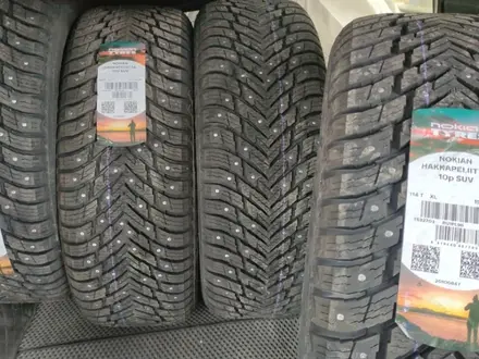 255-45-20 перед и зад 275-45-20 Nokian Hakkapeliitta 10P SUV за 200 000 тг. в Алматы – фото 2