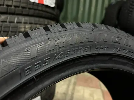 225/45R18 TRIANGLE шипы, мягкие, тихие, отличное сцепление на льду и снегу. за 55 000 тг. в Астана – фото 6