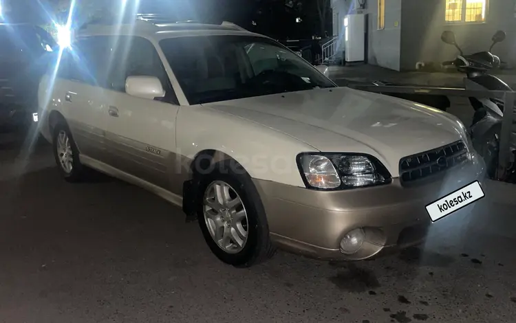 Subaru Outback 2001 годаүшін4 200 000 тг. в Алматы