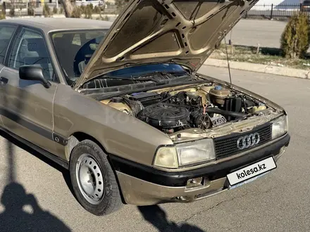 Audi 80 1991 года за 870 000 тг. в Тараз – фото 11