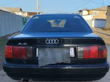 Audi 100 1991 года за 900 000 тг. в Жетысай – фото 11