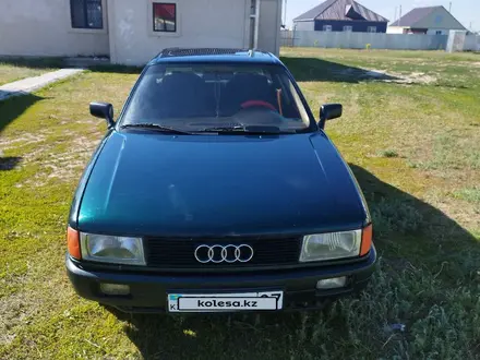 Audi 80 1991 года за 1 150 000 тг. в Аксай – фото 8