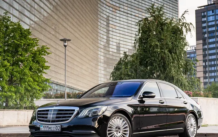 Прокат Аренда автомобилей Mercedes W222 2020г Mercedes V-Class 2023г. в Алматы