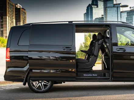 Прокат Аренда авто с водителем Mercedes W222 2020г Mercedes V-Class 2023г. в Алматы – фото 15