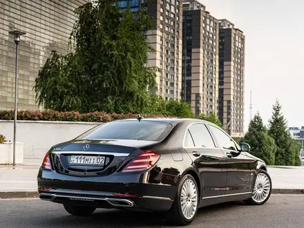 Прокат Аренда авто с водителем Mercedes W222 2020г Mercedes V-Class 2023г. в Алматы – фото 2