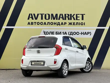 Kia Picanto 2013 года за 4 500 000 тг. в Тараз – фото 4