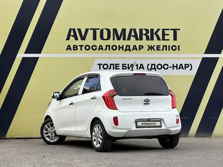 Kia Picanto 2013 года за 4 500 000 тг. в Тараз – фото 5