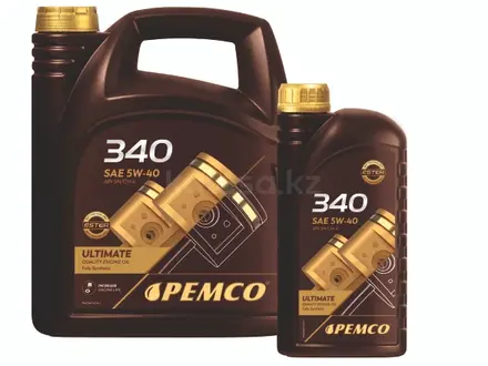 PEMCO 340 SAE 5W40 API SN/CH-4 5л за 14 850 тг. в Шымкент