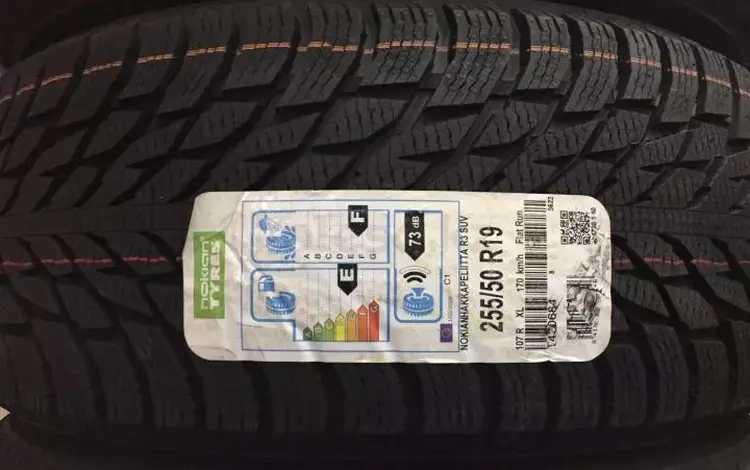 Шины Nokian 255/50/r19 Hkpl r3 за 118 000 тг. в Алматы