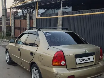 Hyundai Accent 2003 года за 1 950 000 тг. в Алматы – фото 3