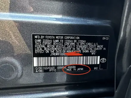 Toyota RAV4 2022 года за 18 300 000 тг. в Караганда – фото 7