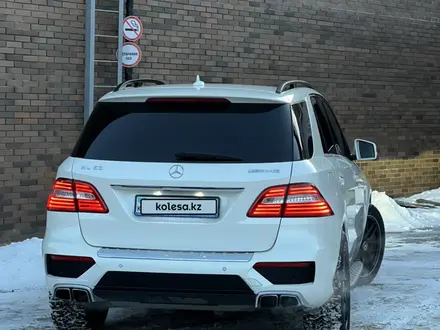 Mercedes-Benz ML 63 AMG 2014 года за 27 000 000 тг. в Астана – фото 21