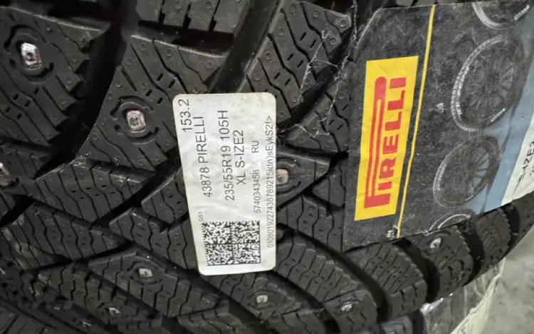 Новую зимнюю шипованную резину Pirelli 235/55/19үшін103 000 тг. в Рудный