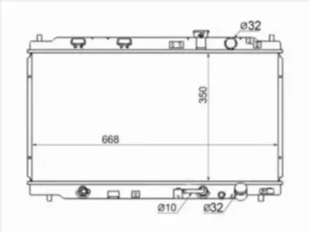 Радиатор за 26 600 тг. в Алматы