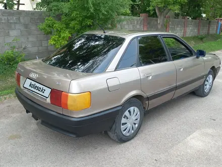 Audi 80 1989 года за 850 000 тг. в Шу – фото 3
