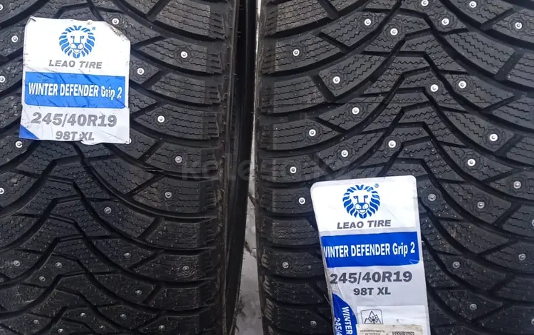 245 40 R19 Leao Tire Winter Defender Grip 2 (шип)for350 000 тг. в Алматы