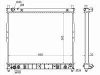 Радиатор двигателяfor44 500 тг. в Шымкент