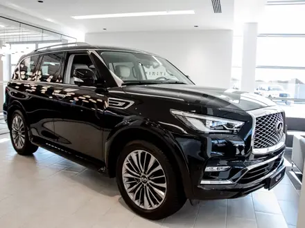 Infiniti QX80 Luxe 2021 года за 54 500 000 тг. в Атырау – фото 3