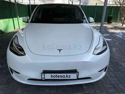 Tesla Model Y 2021 года за 15 850 000 тг. в Алматы – фото 5