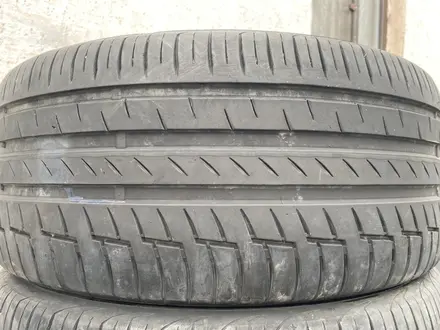 Пара летние шины 255/45/18 255/45R18 Continental. за 70 000 тг. в Алматы – фото 2
