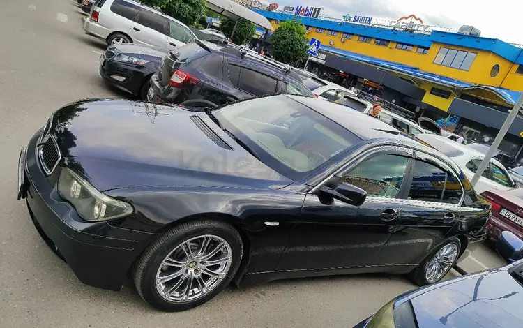 BMW 745 2002 года за 3 800 000 тг. в Алматы