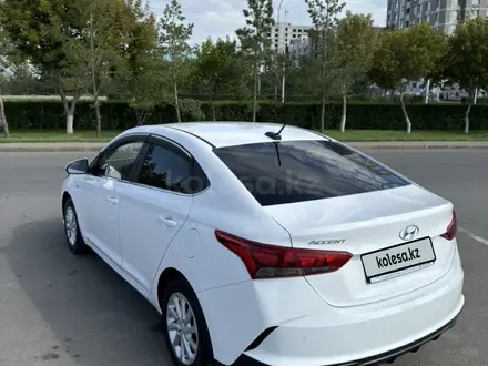 Hyundai Accent 2021 года за 8 500 000 тг. в Астана – фото 7