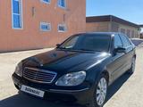 Mercedes-Benz S 320 2001 годаүшін3 500 000 тг. в Жанаозен – фото 4