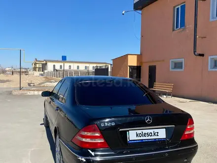 Mercedes-Benz S 320 2001 года за 3 300 000 тг. в Жанаозен – фото 7