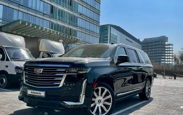 Cadillac Escalade Premium Luxury Platinum ESV 2022 годаүшін83 500 000 тг. в Алматы