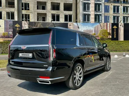 Cadillac Escalade Premium Luxury Platinum ESV 2022 года за 83 500 000 тг. в Алматы – фото 8