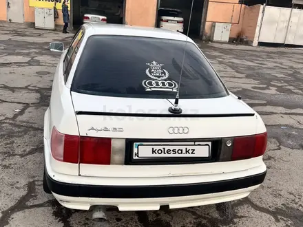 Audi 80 1992 года за 1 300 000 тг. в Тараз – фото 5