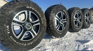 R 16 диски уаз. Нива. Соболь с резиной 235-75-16 bfgoodrich A/T. за 320 000 тг. в Алматы