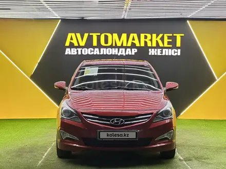 Hyundai Accent 2015 года за 5 800 000 тг. в Астана – фото 3