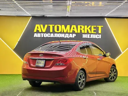 Hyundai Accent 2015 года за 5 800 000 тг. в Астана – фото 4