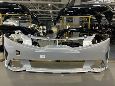 Бампер передний серебро Kia Rio 20-н.в. за 35 000 тг. в Астана