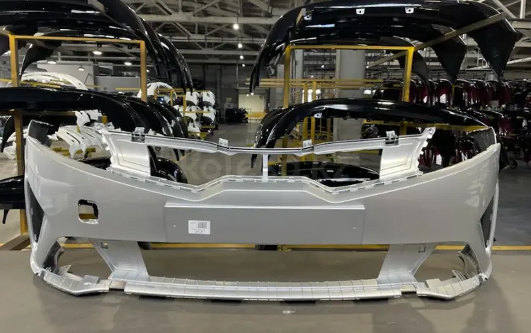Бампер передний серебро Kia Rio 20-н.в. за 35 000 тг. в Астана