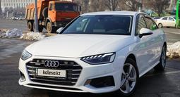 Audi A4 2021 года за 19 900 000 тг. в Алматы – фото 2