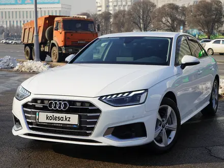 Audi A4 2021 года за 19 900 000 тг. в Алматы – фото 2