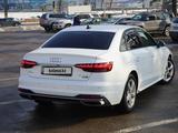 Audi A4 2021 года за 19 900 000 тг. в Алматы – фото 3