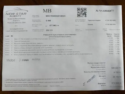 Mercedes-Benz G 500 2002 года за 15 000 000 тг. в Алматы – фото 16