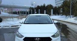 Hyundai Solaris 2018 года за 5 500 000 тг. в Астана – фото 3